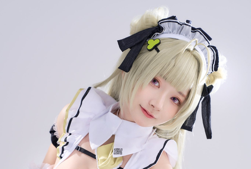 尊みを感じて桜井、『勝利の女神:NIKKE』ソーダの完成度抜群コスプレで渋谷キャストに登場!