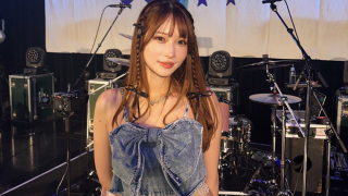 美スタイル炸裂！〝日本一美しいドラマー〟大野真依、黒ワンピ姿で魅了