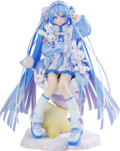 ★楽天★ 1/7 『キャラクター・ボーカル・シリーズ01 初音ミク』 雪ミク Yukiiro Pop Ver. (塗装済み完成品フィギュア)
